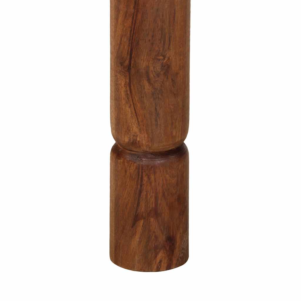 Esstisch 80x80x77 cm Massivholz Akazie