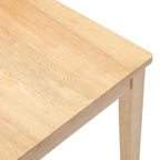 Esszimmerstühle 2 Stk. Massivholz Gummibaum