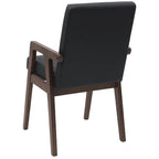 Esszimmerstühle mit Kissen 2 Stk. Braun Massivholz Gummibaum