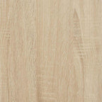 Badezimmerschrank mit Rollenhalter Sonoma-Eiche 20,5x22x72 cm