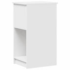 Computerschrank mit Schublade Weiß 35x45x77 cm