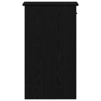 Computerschrank mit Schublade Schwarz 35x45x77 cm
