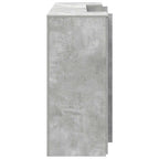Empfangstheke Betongrau 180x50x103,5 cm Holzwerkstoff
