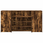 Empfangstheke Räuchereiche 200x50x103,5 cm Holzwerkstoff