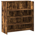 Empfangstheke Räuchereiche 200x50x103,5 cm Holzwerkstoff