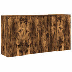 Empfangstheke Räuchereiche 200x50x103,5 cm Holzwerkstoff