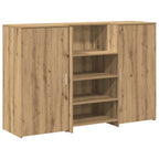 Empfangstheke Artisan-Eiche 155x50x103,5 cm Holzwerkstoff