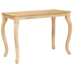 Couchtisch Braun 110 x 55 x 77 cm Massivholz Mango