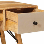 Schreibtisch Braun 110 x 55 x 76 cm Massivholz Mango