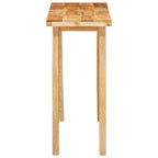 Esstisch Natur 100 x 35 x 75 cm Massivholz Mango