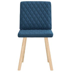 Esszimmerstühle 2 Stk. Blau Stoff