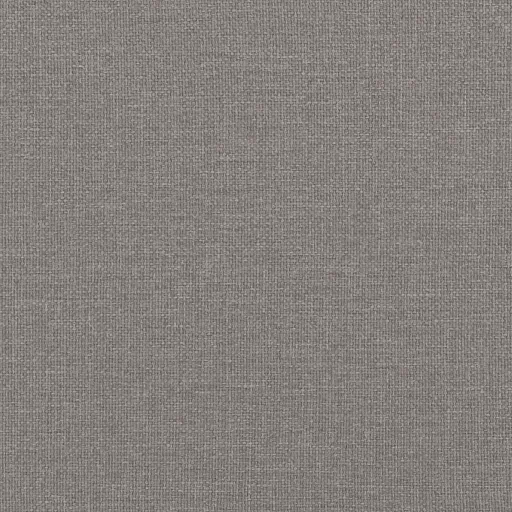 Esszimmerstühle 2 Stk. Taupe Stoff