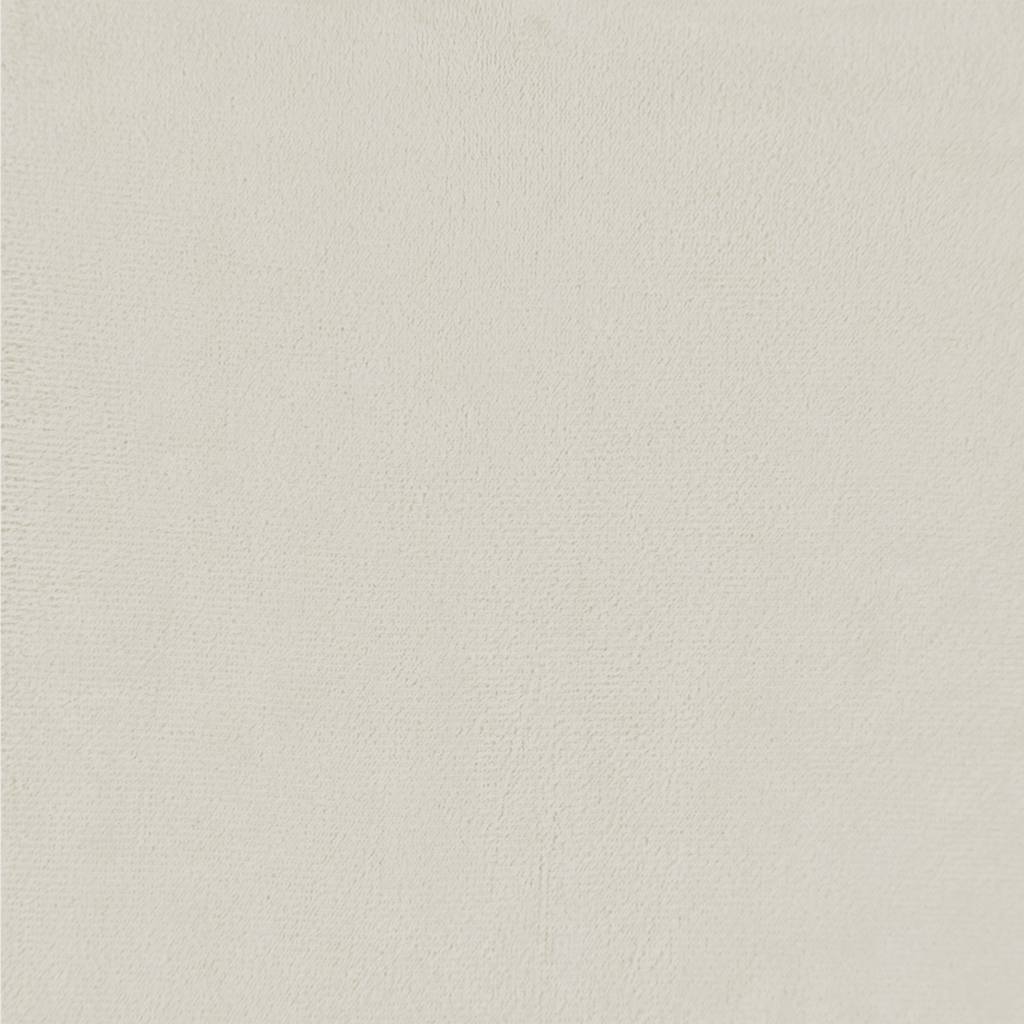 Esszimmerstühle 2 Stk. Creme Samt