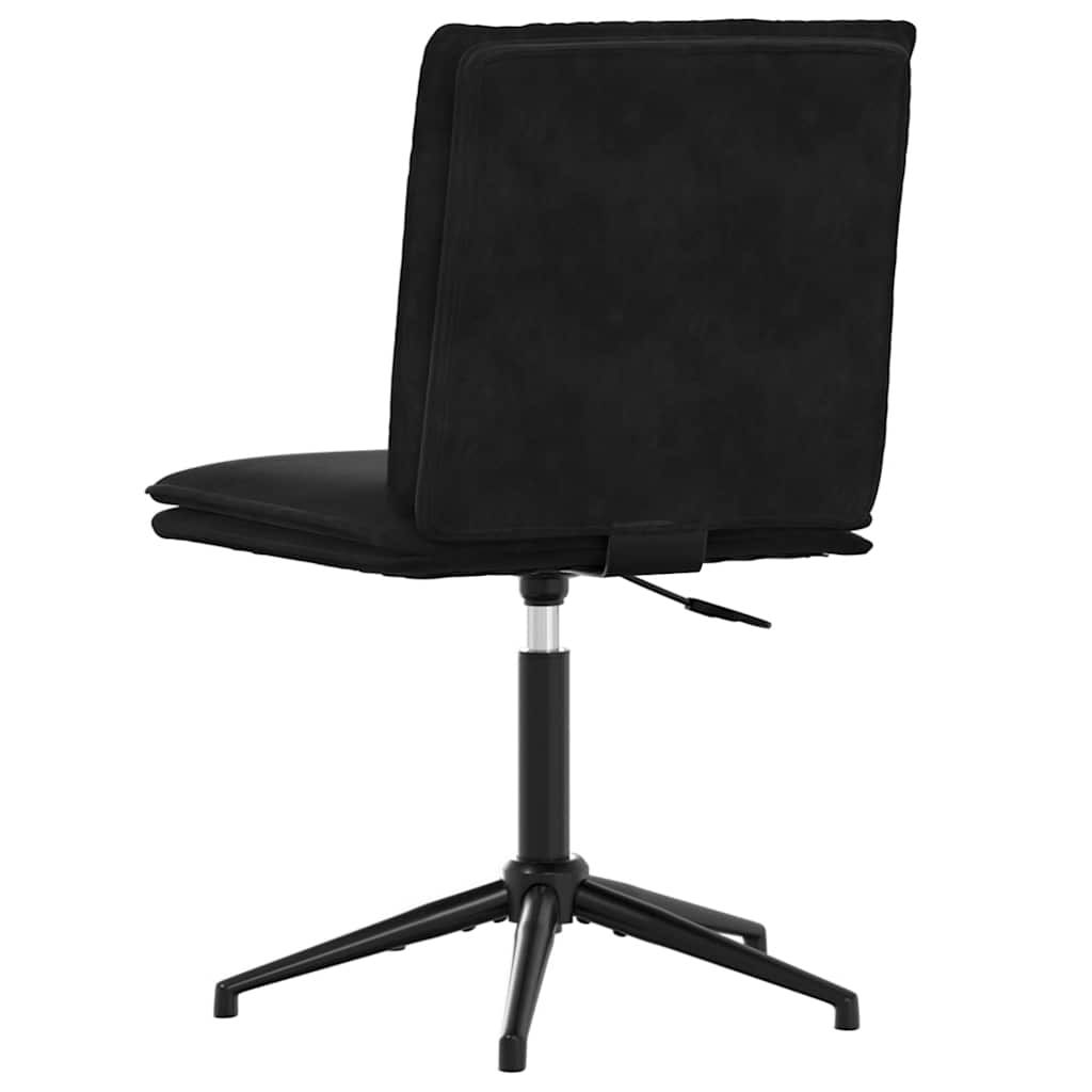 Esszimmerstuhl Schwarz Samt