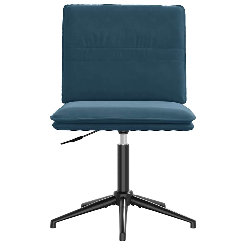 Esszimmerstuhl Blau Samt