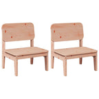 Gartenstühle 2 Stk. 60x52,5x72 cm Massivholz Douglasie
