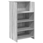 Empfangstheke Grau Sonoma 55x50x103,5 cm Holzwerkstoff