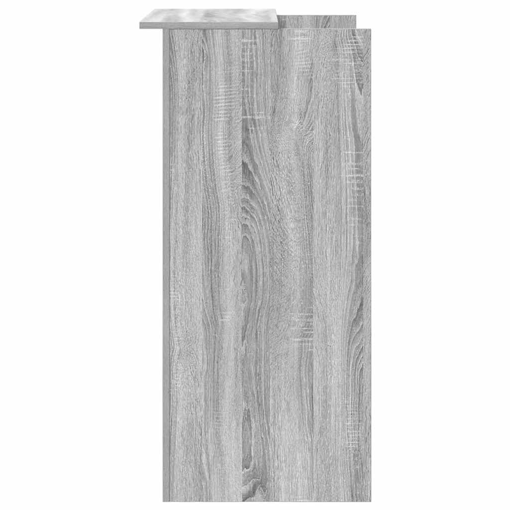 Empfangstheke Grau Sonoma 55x50x103,5 cm Holzwerkstoff