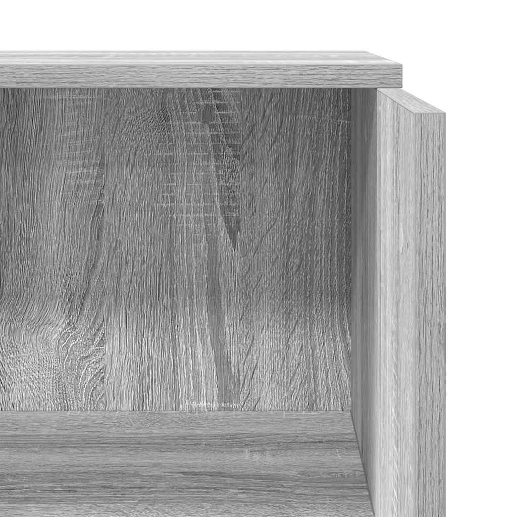 Empfangstheke Grau Sonoma 55x50x103,5 cm Holzwerkstoff