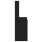 Schreibtisch mit Regal Schwarz 100x45x140 cm Holzwerkstoff