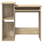 Schreibtisch mit Regalen Sonoma-Eiche 84x40x78 cm Holzwerkstoff