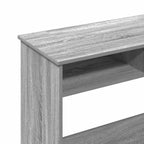 Schreibtisch Grau Sonoma 80x40x75 cm Holzwerkstoff