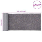 Rutschfestes Malervlies 50 m 220 g/m² Grau