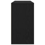 Schreibtisch Schwarz Eichen-Optik 120x42x76 cm Holzwerkstoff