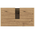 Waschbeckenunterschrank Artisan-Eiche 60x33x60 cm