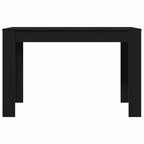 Esstisch Schwarz Eichen-Optik 120x60x76 cm Holzwerkstoff
