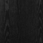 Waschbeckenunterschrank Schwarz Eichen-Optik 60x38,5x48 cm