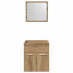 2-tlg. Badmöbel-Set Artisan-Eiche Holzwerkstoff