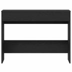 Schreibtisch Schwarz Eichen-Optik 101x50x76,5 cm Holzwerkstoff