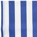 Markisenersatzstoff Blau und Weiß 2,5 x 2 m Polyester