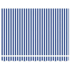 Markisenersatzstoff Blau und Weiß 2,5 x 2 m Polyester