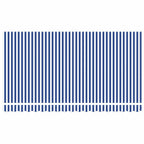 Markisenersatzstoff Blau und Weiß 4 x 2 m Polyester