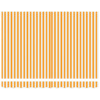 Markisenersatzstoff Gelb und Weiß 3,5 x 2 m Polyester