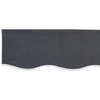 Markisenersatzstoff Anthrazit 2,5 x 2 m Polyester