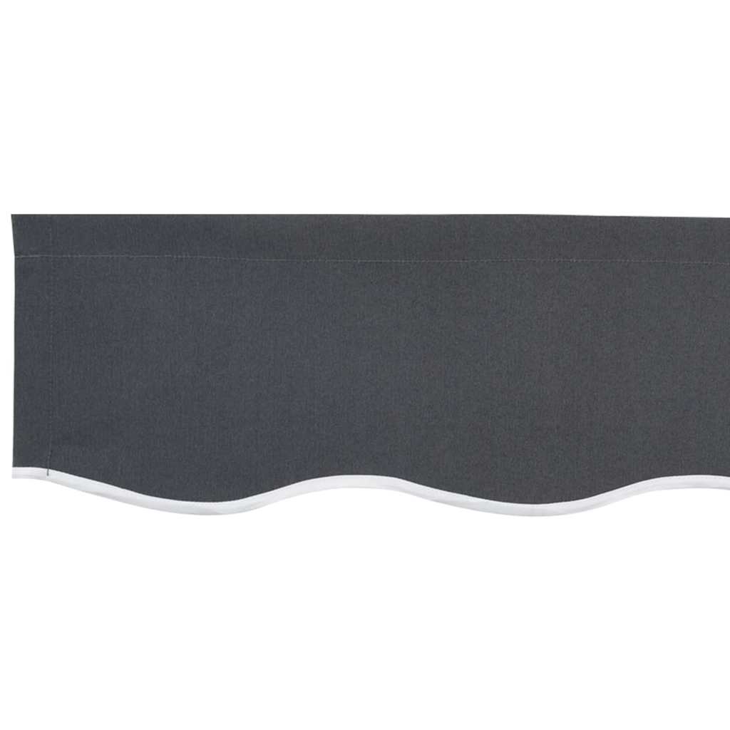 Markisenersatzstoff Anthrazit 2,5 x 2 m Polyester
