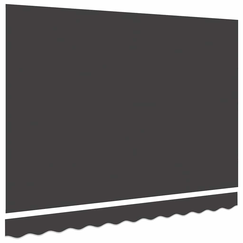 Markisenersatzstoff Anthrazit 2,5 x 2 m Polyester