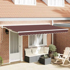Markisenersatzstoff Braun 4 x 2 m Polyester