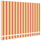 Markisenersatzstoff Mehrfarbig 3 x 2 m Polyester