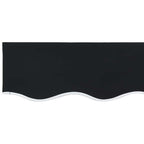 Markisenersatzstoff Schwarz 4 x 3 m Polyester