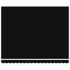 Markisenersatzstoff Schwarz 4 × 3,5 m Polyester