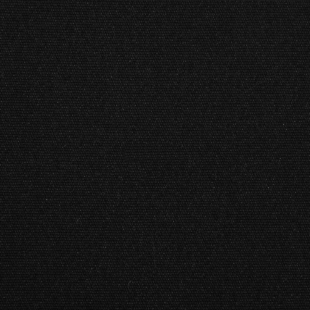 Markisenersatzstoff Schwarz 4 × 3,5 m Polyester