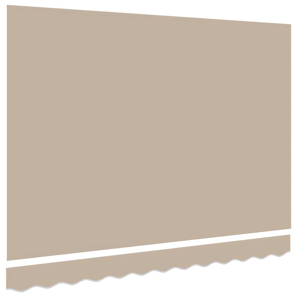 Markisenersatzstoff Beige 3 x 2,5 m Polyester