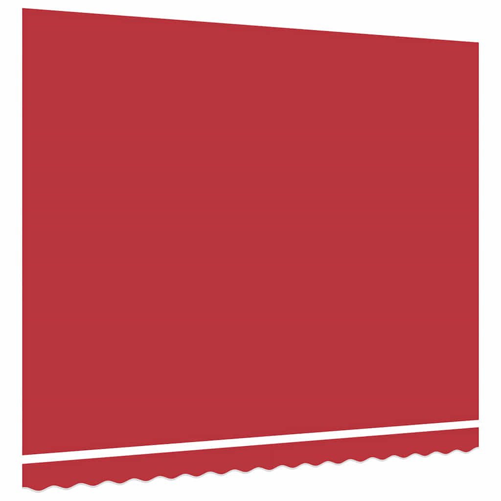 Markisenersatzstoff Rot 4 x 3 m Polyester