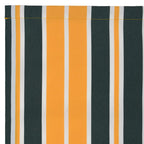 Markisenersatzstoff Grün und Gelb 6 x 3 m Polyester