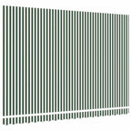 Markisenersatzstoff Grün und Weiß 4,5 × 3 m Polyester