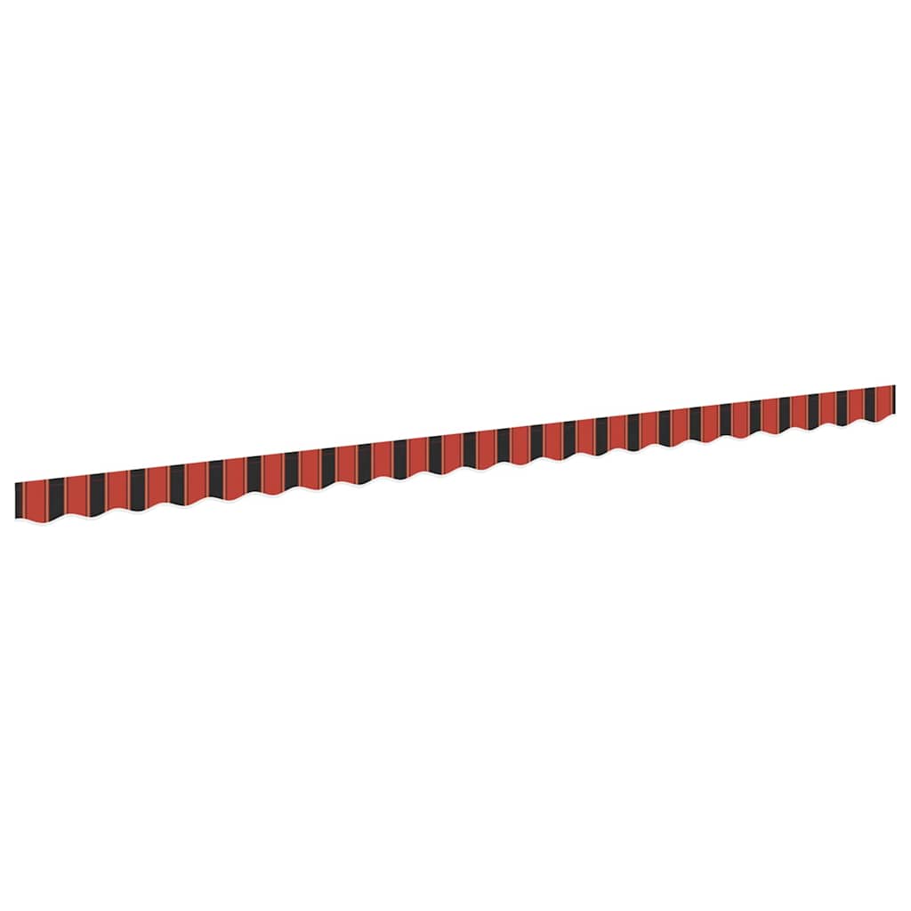 Markisenschürzen-Ersatz Orange / Schwarz / Gelb 480 x 20 cm